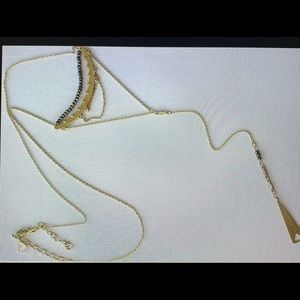 Silpada K & R design “Cascading Y“ necklace. 26” long